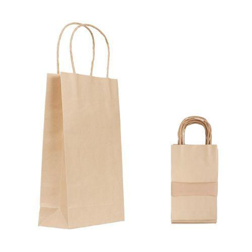 Paper Bag with Handle Pack of 10 - Medium