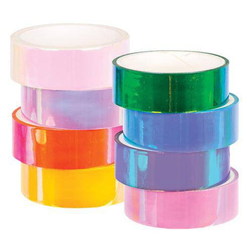 Washi Tape Pack of 8 - Iridescent