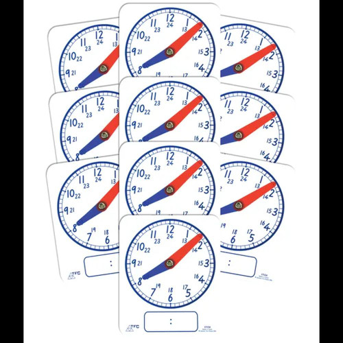 Clock Face Digi/Ana 24hrs 10p