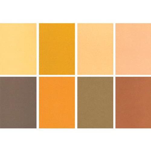 Skin / Earth Tone Craft Paper Pack of 48