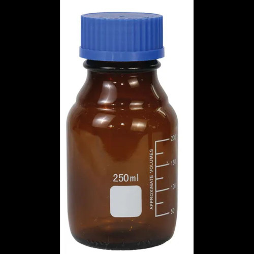 Quality Reagent Bottle - Amber - Round - 250ml