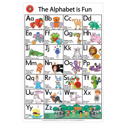 Alphabet is Fun Poster