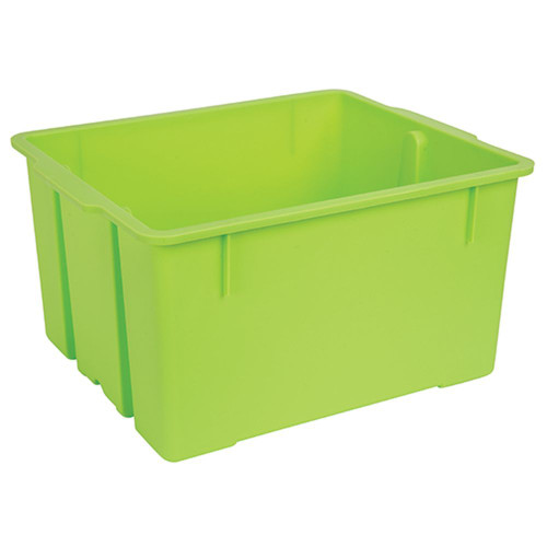 Heavy-Duty Storage Bin - Lime Green