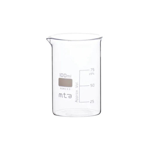 100 ml MTA Borosilicate Beakers - Pack of 12
