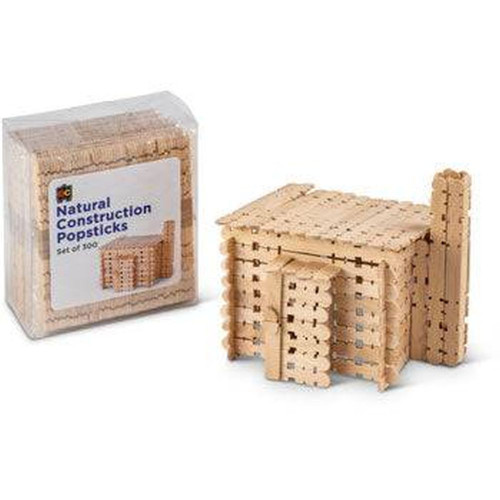 Natural Construction Popsticks