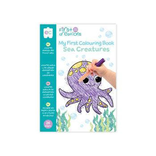My First Colouring Book - Sea Creatures