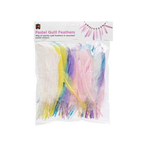 Pastel Quill Feathers
