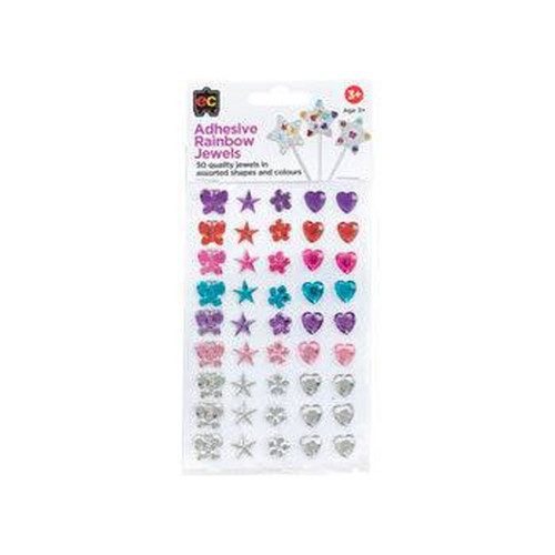 Adhesive Rainbow Jewels