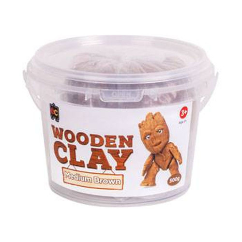 Wooden Clay - Medium Brown