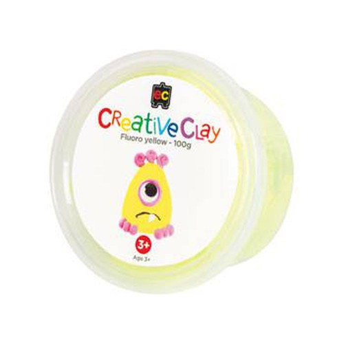 CreativeClay 100g - Fluoro Yellow / 100g