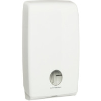 KIMBERLY CLARK PROFESSIONAL AQUARIUS FOLDED HAND TOWEL DISPENSER (70250) WHITE (H)51.2cm x (W)29.0cm x (D)10.4cm, to Suit #4456 / #4457 Hand Towels