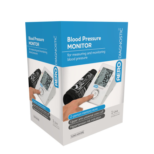 AERODIAGNOSTIC Automatic Upper Arm Blood Pressure Monitor