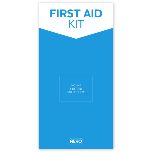 AERO First Aid Station (Poly Sign)