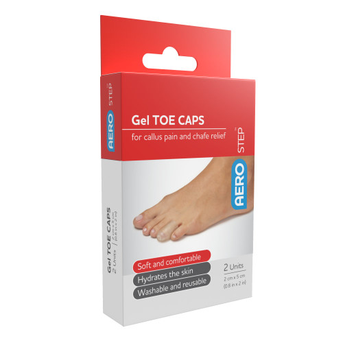 AeroStep Gel Toe Cap, Pack of 2