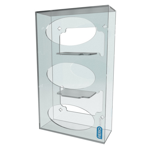 AEROGLOVE Acrylic Triple Glove Dispenser
