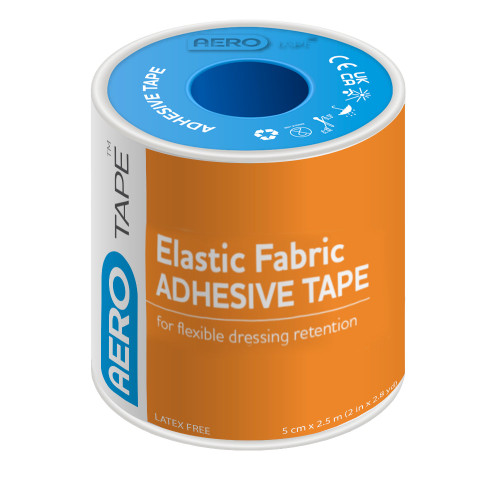 AEROTAPE Elastic Fabric Adhesive Tape 5cm x 2M