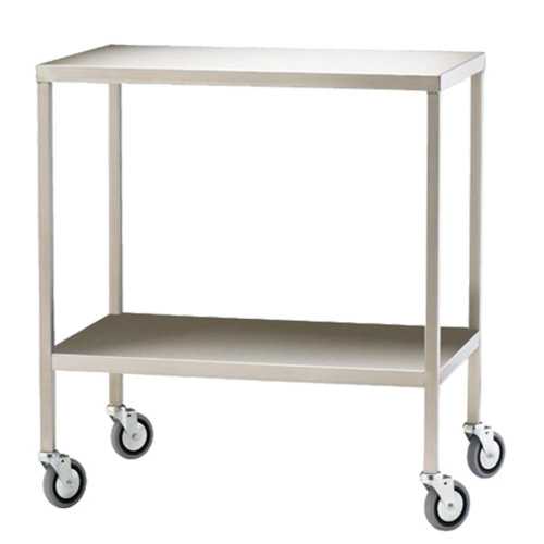 Medium Stainless Steel Trolley 80 x 50 x 90.5cm