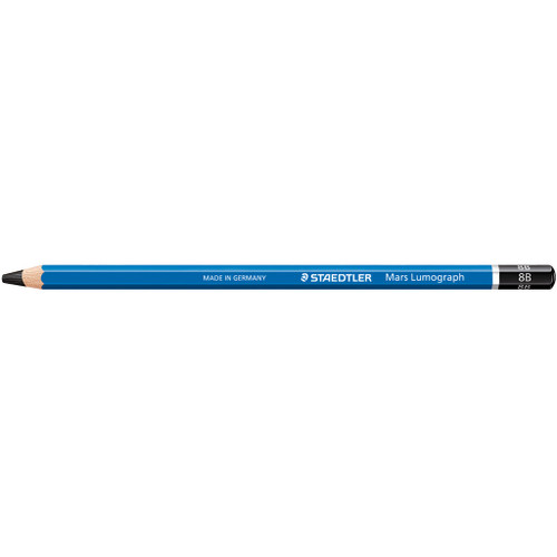 Staedtler 100 Mars Lumograph Pencils - 8B, Each