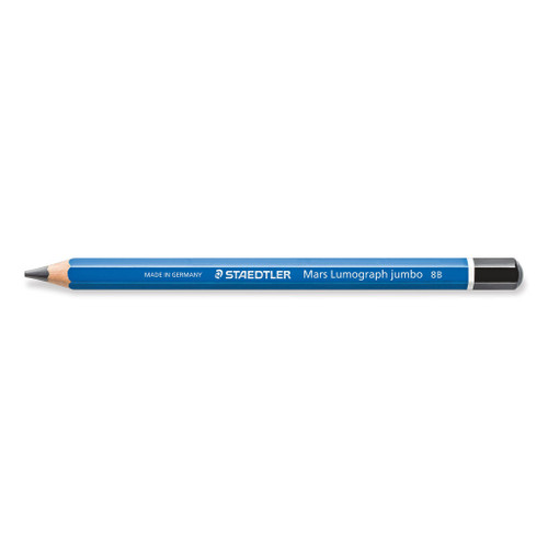 Staedtler 100 Mars Lumograph Jumbo Pencils - 8B, Each
