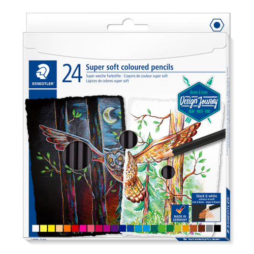 Staedtler 149 Design Journey Soft Pencils - Assorted Box of 24