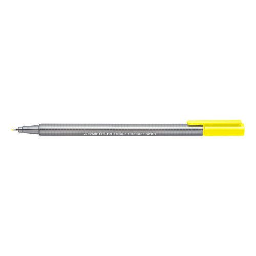 Staedtler 334 Triplus Fineliner - Neon Yellow, Each
