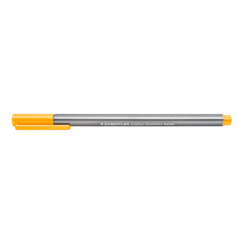Staedtler 334 Triplus Fineliner - Neon Orange, Each