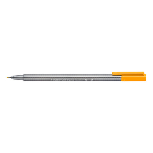 Staedtler 334 Triplus Fineliner - Light Orange, Each