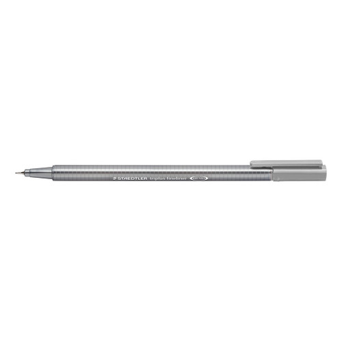Staedtler 334 Triplus Fineliner - Light Grey, Each