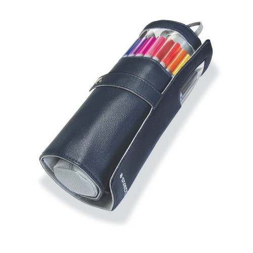Staedtler 334 Triplus Fineliner - Pencil Case Wrap of 20 Assorted Colours