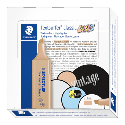 Staedtler 364 Textsurfer Classic Highlighter - Sand, Each