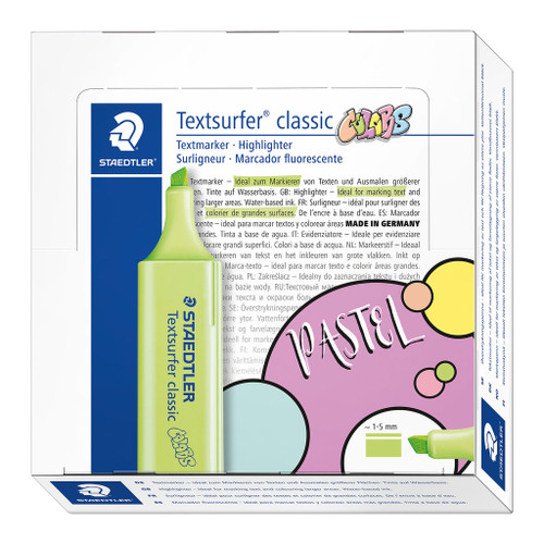 Staedtler 364 Textsurfer Classic Highlighter - Lime Green, Each