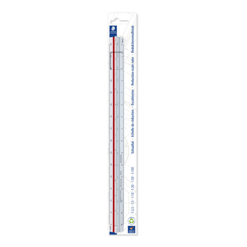 Staedtler 561 Mars Triangular Reduction Scale Ruler, Each
