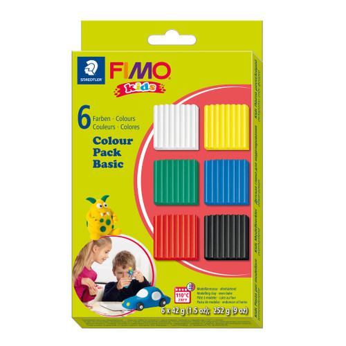 FIMO 8032 Kids Colour Pack - Basic Colours
