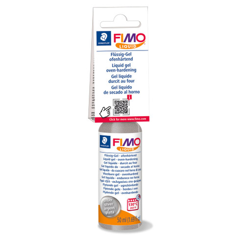 FIMO 8050 Liquid 50mL Silver
