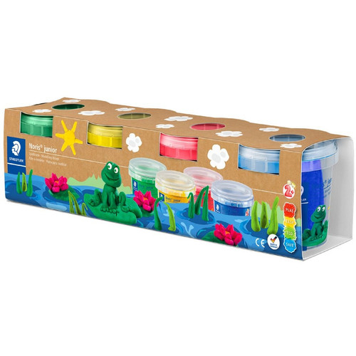 Staedtler 8134 Noris Modelling Dough - Assorted 4 Primary Colours