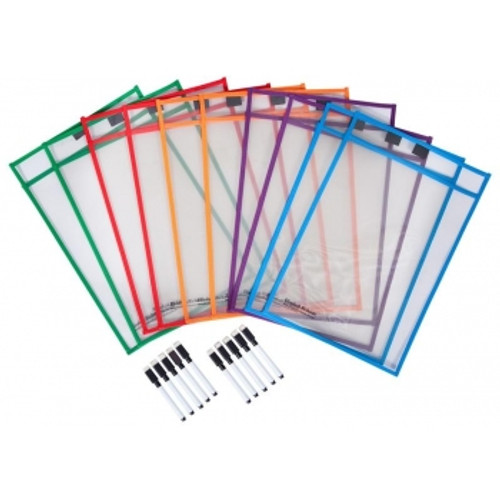 WRITE N WIPE PAPER SAVER SLEEVES - 10 PACK