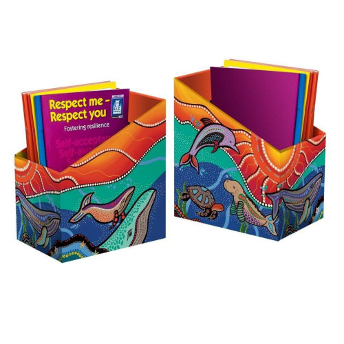 ELIZABETH RICHARDS MARINE LIFE BOOK BOX - PACK OF 5