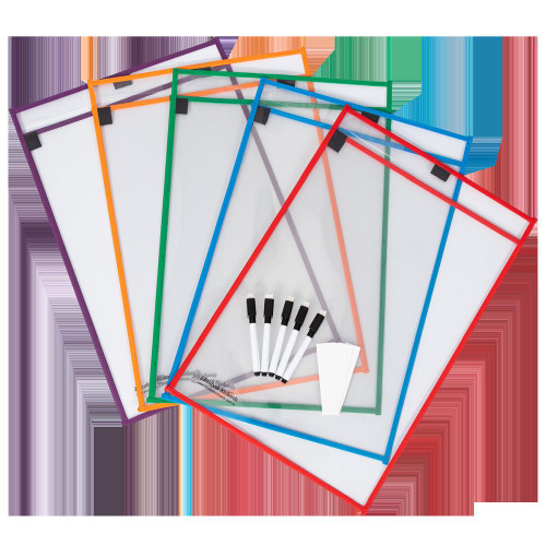 ELIZABETH RICHARDS WRITE ‘N’ WIPE PAPER SAVER SLEEVES A3 – PACK OF 5