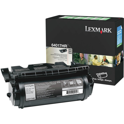 LEXMARK 64017HR ORIGINAL RETURN PROGRAM TONER CARTRIDGE 21K Suits T64X