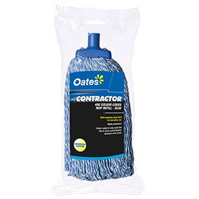 Oates Contractor String Mop Head Refill Blue 400g MH-CO-01B