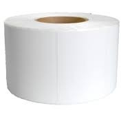 White Direct Thermal Paper Cold Temp Permanent Labels 103 x 150mm -Perforated, 76mm core, Roll of 1000 Labels