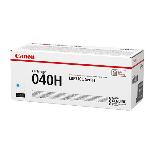 Canon CART040 Original Cyan High Yield Toner Cartridge