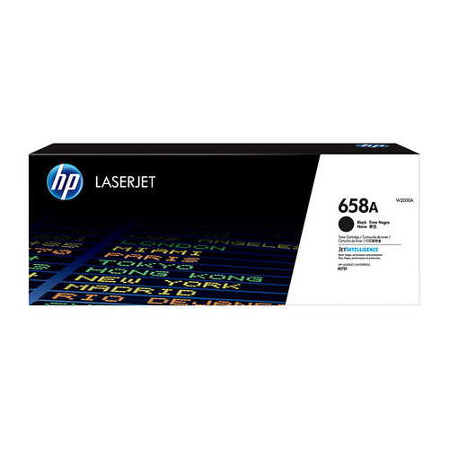 HP #658A Original Black Toner Cartridge (W2000A)