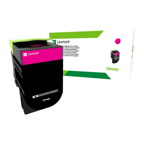 Lexmark 808HM High Yield Magenta Toner Cartridge