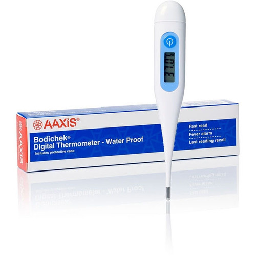 Bodichek Digital Thermometer, Water Proof, Rigid Tip