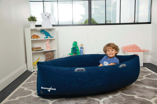 60" Comfy Hugging Peapod Sensory Pod - Blue