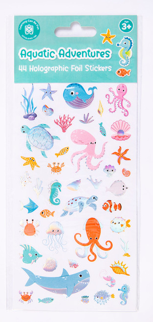 Aquatic Adventures - Holo Sticker Set