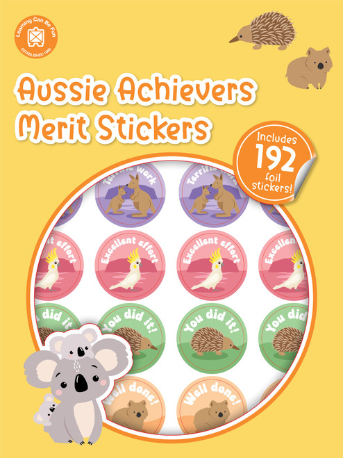 Aussie Achievers Merit Sticker Book