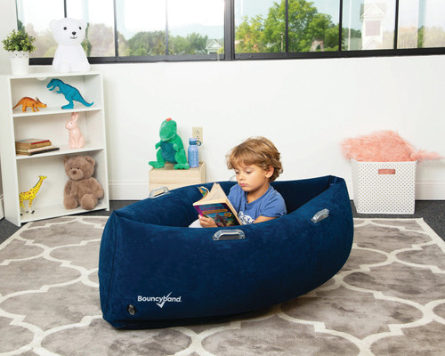 Comfy Hugging Peapod Sensory Pod - 120 cm, Blue