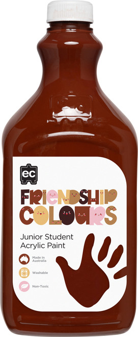 Friendship Colour Paint - 2 Litre / Mahogany